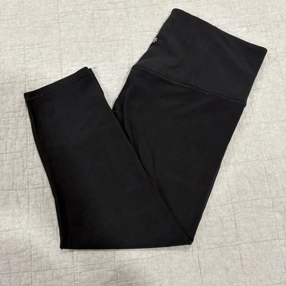 Athleta Elation Capri 18" Black Size Large - Picture 1 of 5